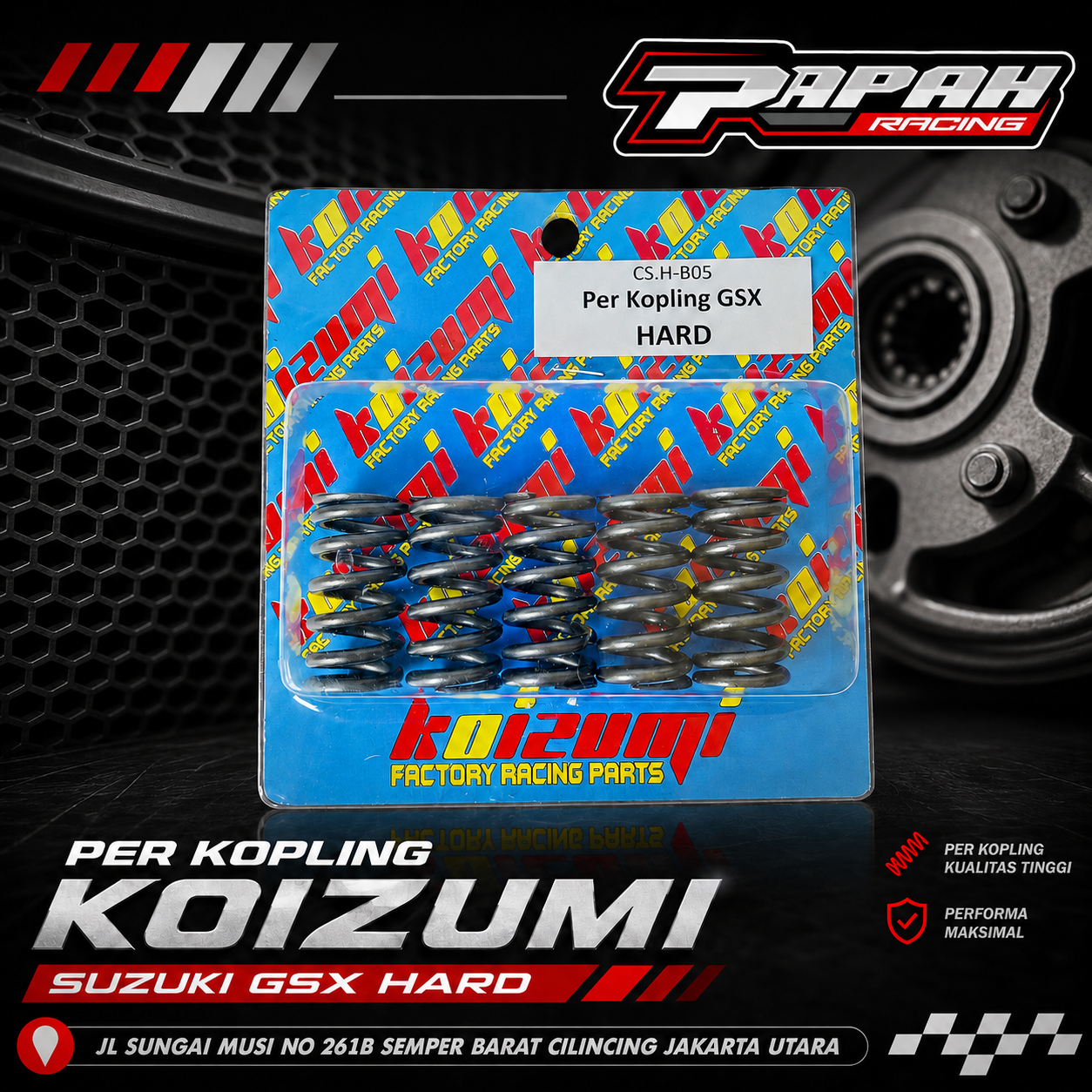 PER KOPLING KOIZUMI SUZUKI GSX HARD